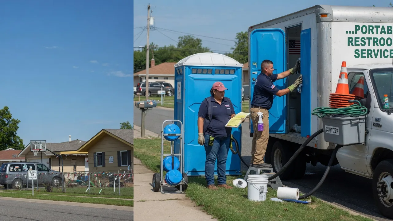 Portable Toilet Rental in Moran, KS near me